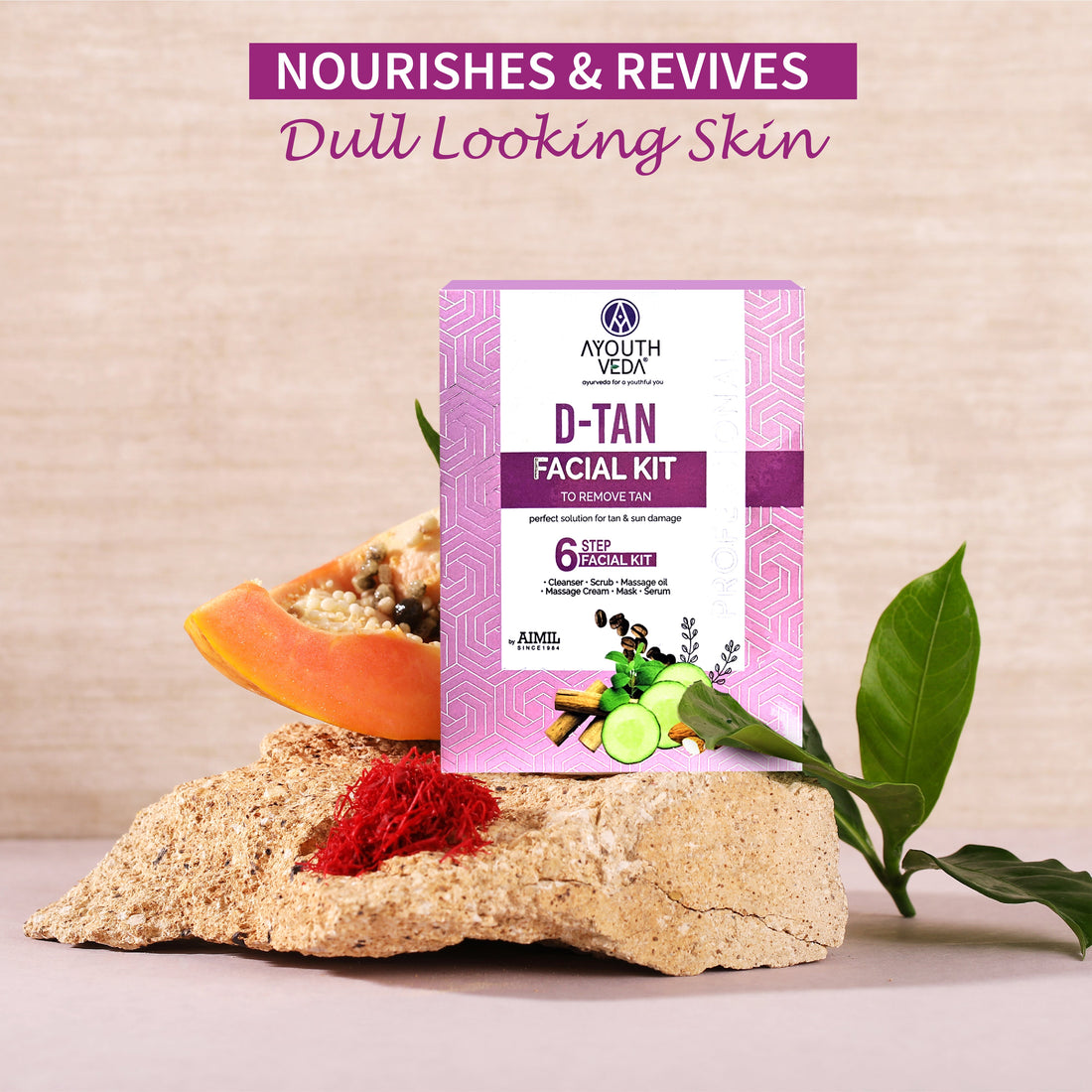 Ayouthveda D-TAN Facial Kit | Tan Removal - 40g