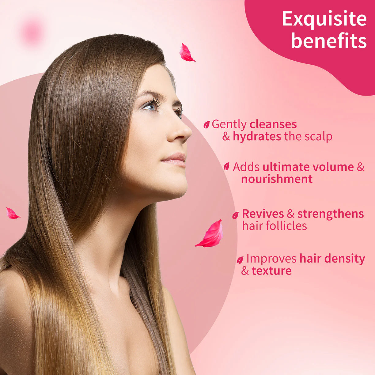 Ayouthveda Daily Volumizing Shampoo, Bio-Active Formula For Thicker Fuller & Healthier Hair - 200ml