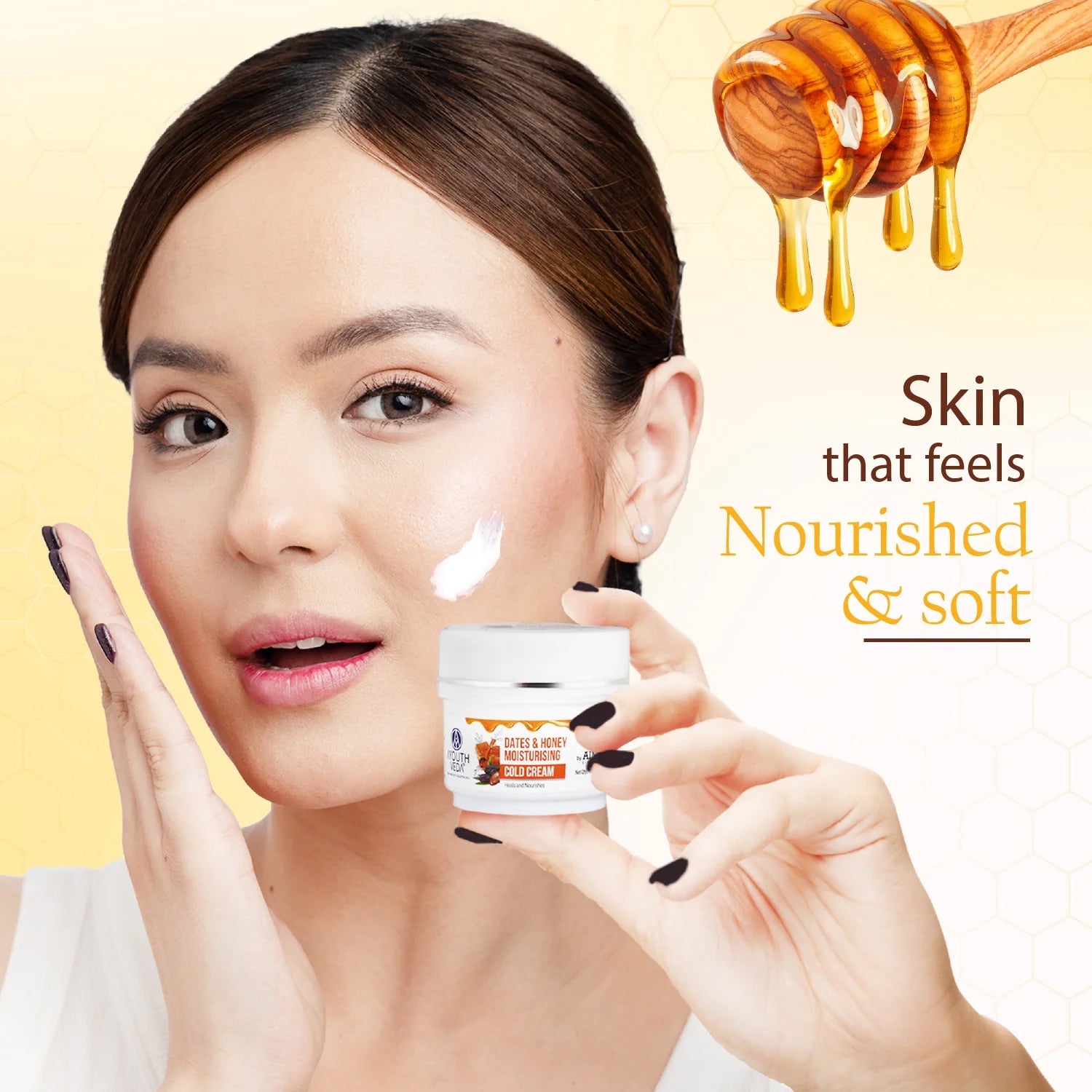 Ayouthveda Dates & Honey Moisturising Cold Cream - 50g