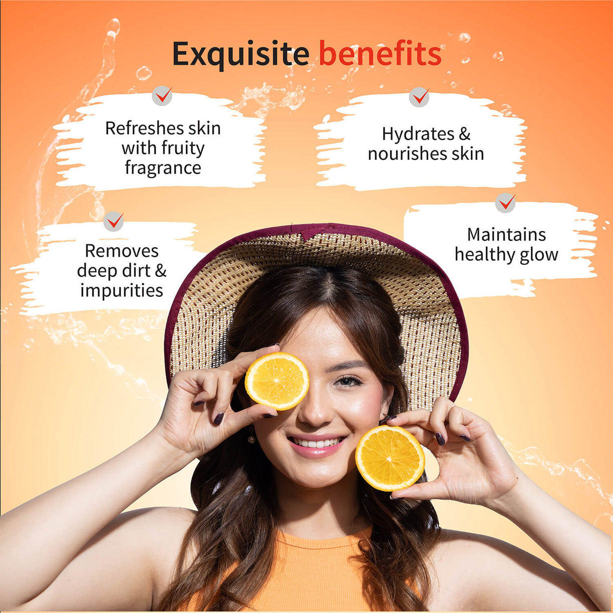 Ayouthveda Fruit Power Face Wash Gel | Refreshing Cleanser That Removes Dirt, Improves Skin Texture & Natural Glow - 100ml