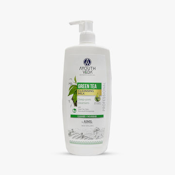 Ayouthveda Green Tea Cleanseing Milk For Deep-Pore Cleanser - 500g