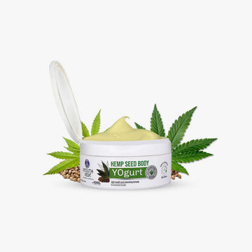 Ayouthveda Hemp Seed Body Yogurt For Long-Lasting Hydrated & Smooth Skin - 200g
