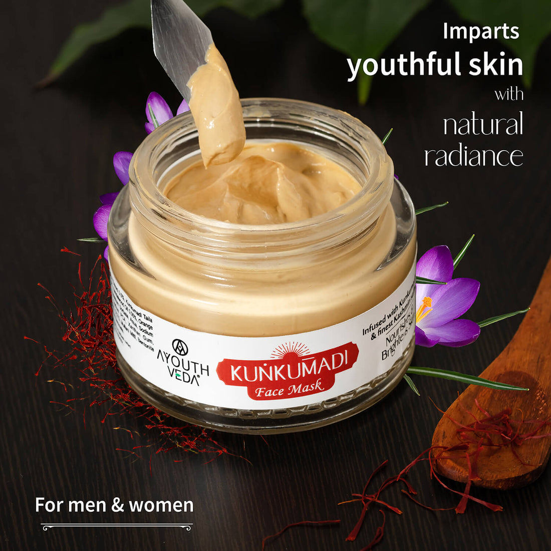 Ayouthveda Kunkumadi Face Mask - 50g