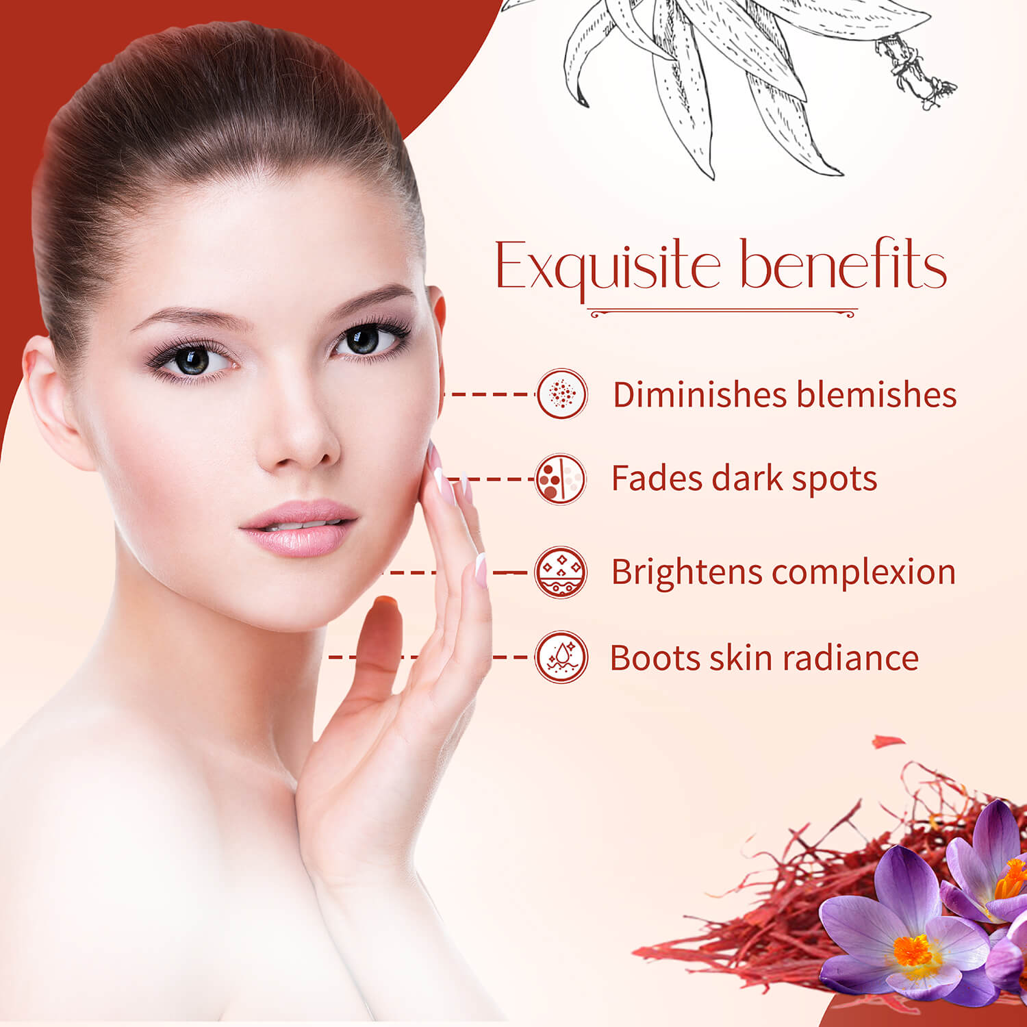 Ayouthveda Kunkumadi Face Mask - 50g