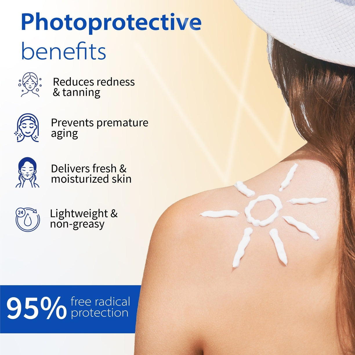 Ayouthveda Sun Turn Cream SPF 30 with Hyaluronic Acid for Broad Spectrum Photostable Protection - 60g