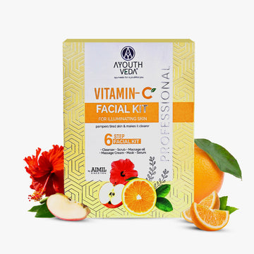 Ayouthveda Vitamin C Facial Kit for Illuminating Skin - 40g