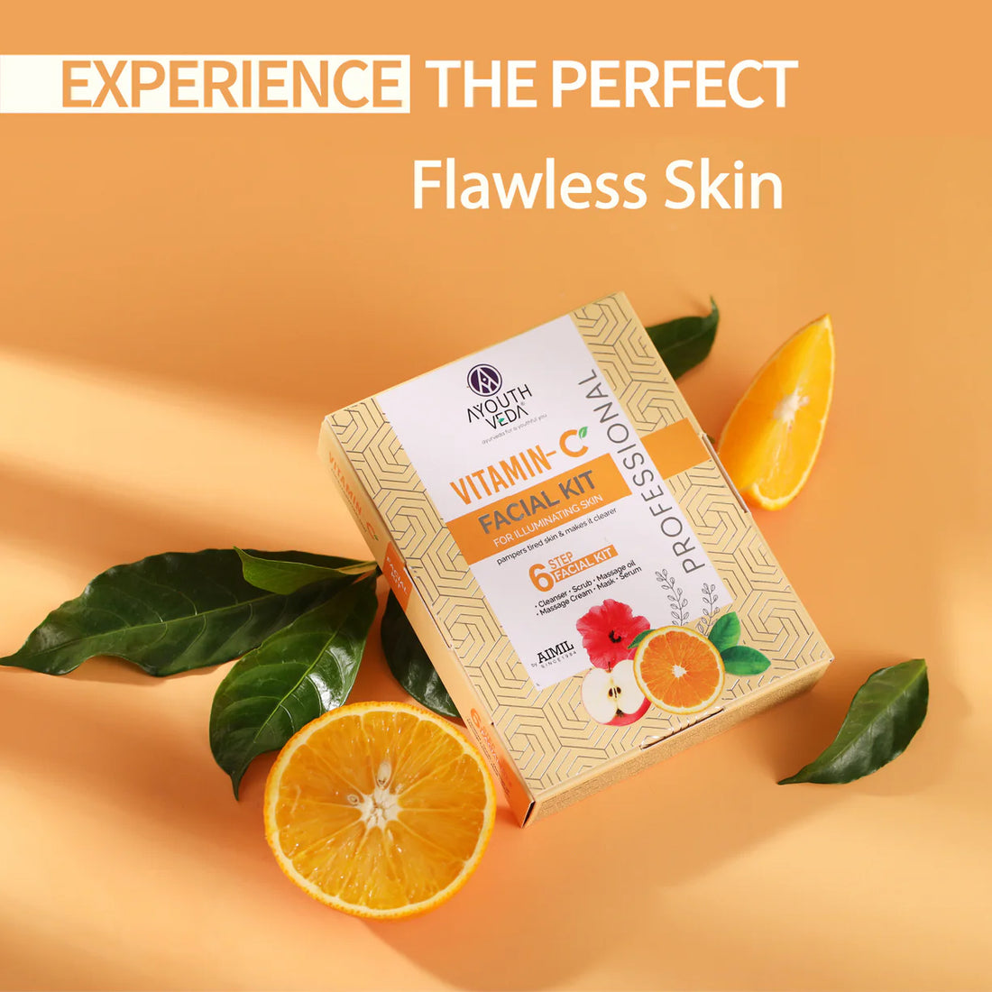 Ayouthveda Vitamin C Facial Kit for Illuminating Skin - 40g