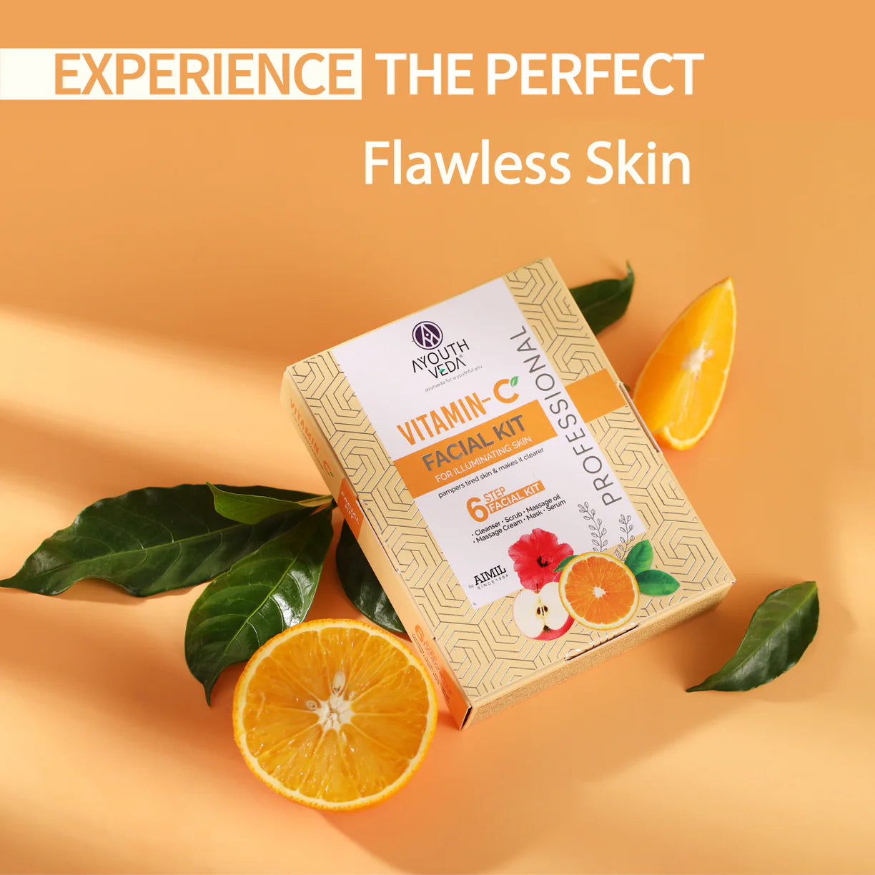 Ayouthveda Vitamin C Facial Kit for Illuminating Skin - 40g