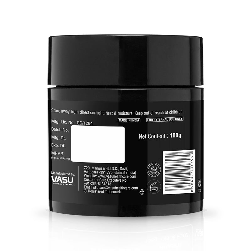 Greeko Man Charcoal Clay Mask For Healthy, Glowing, and Refreshing Skin - 100g