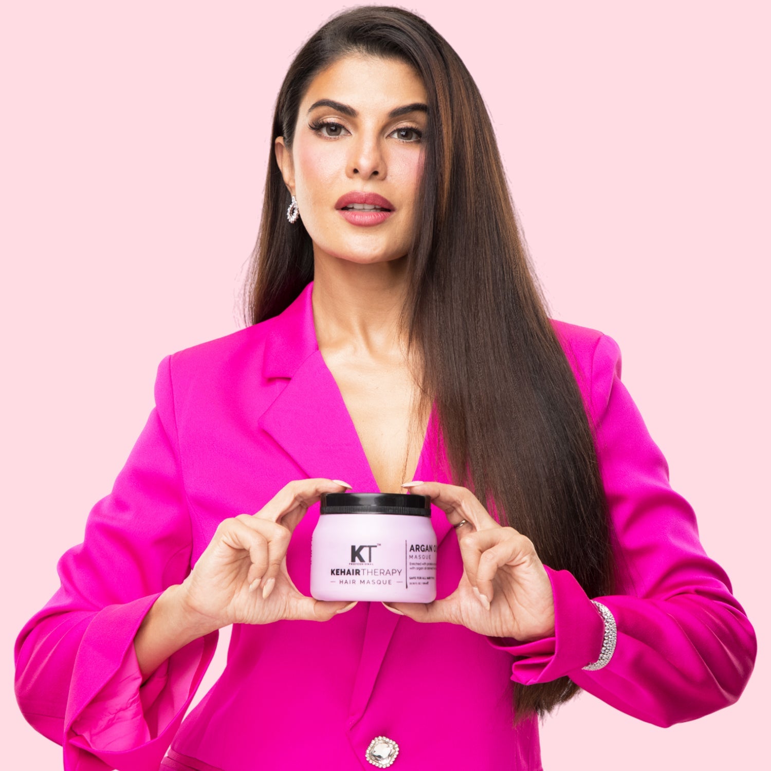 KT Professional Argan Oil Hair Masque For Anti-Aging Treatment for Healthy, Shiny & Dry, Damaged Hair  - 500ml