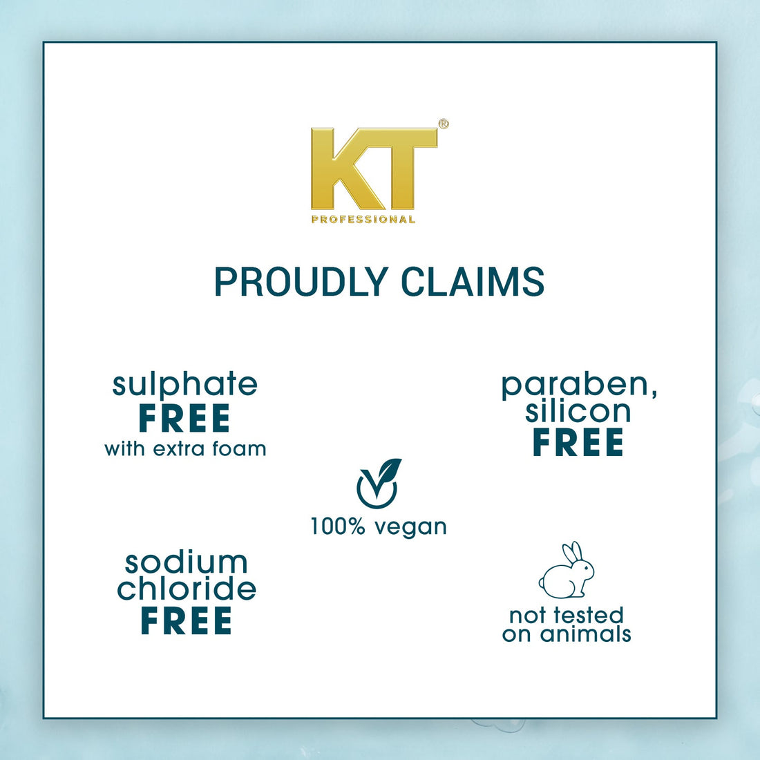 KT Professional Deep Cleansing Clarifying Shampoo - 1000ml