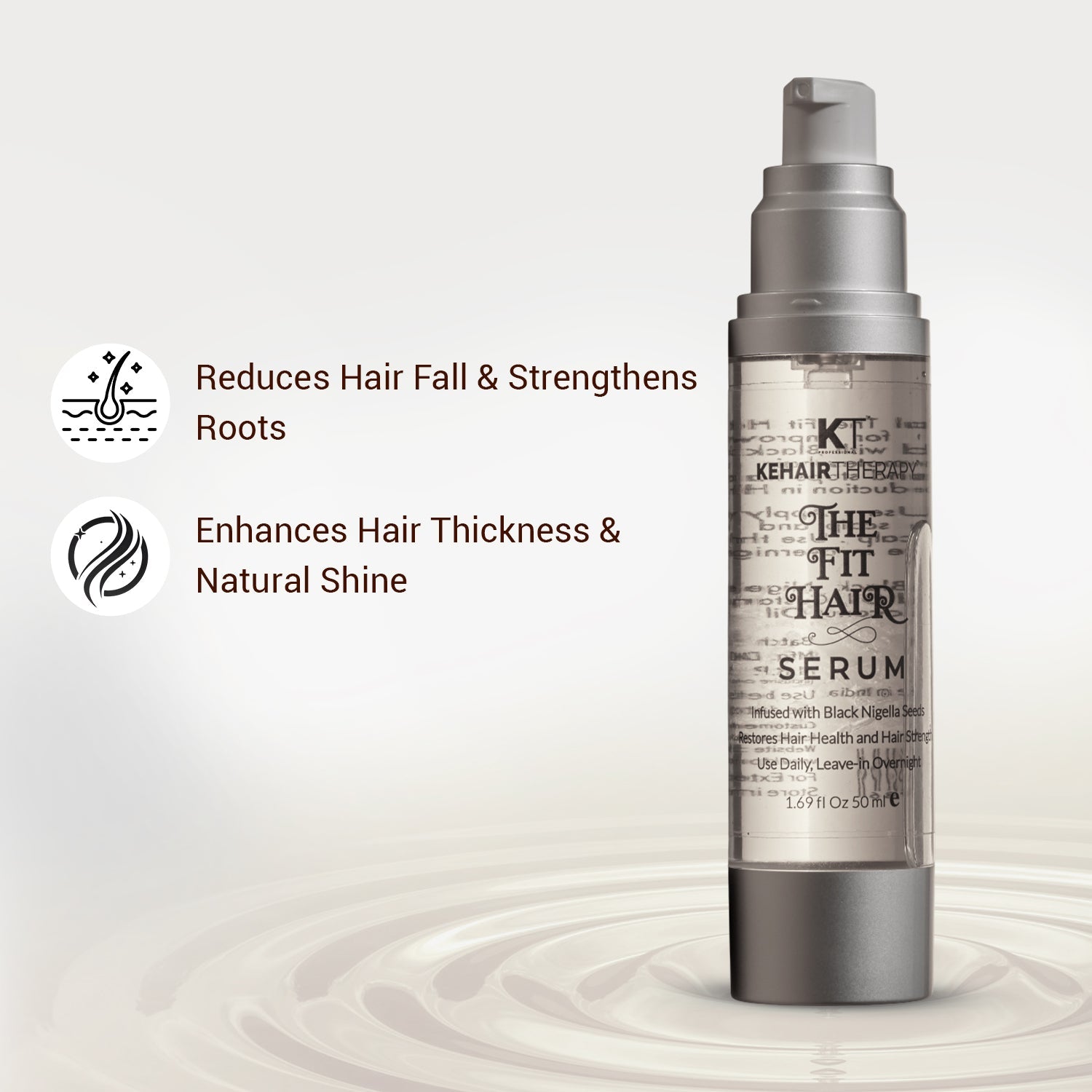 KT Professional The Fit Hair Serum For Improves Hair Fitness - 50ml