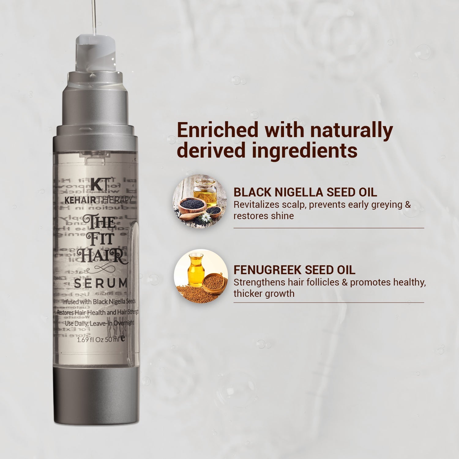 KT Professional The Fit Hair Serum For Improves Hair Fitness - 50ml