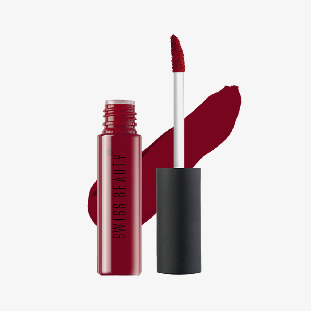 Swiss Beauty Soft Matte Liquid Lipstick | Heart Breaker - 6ml