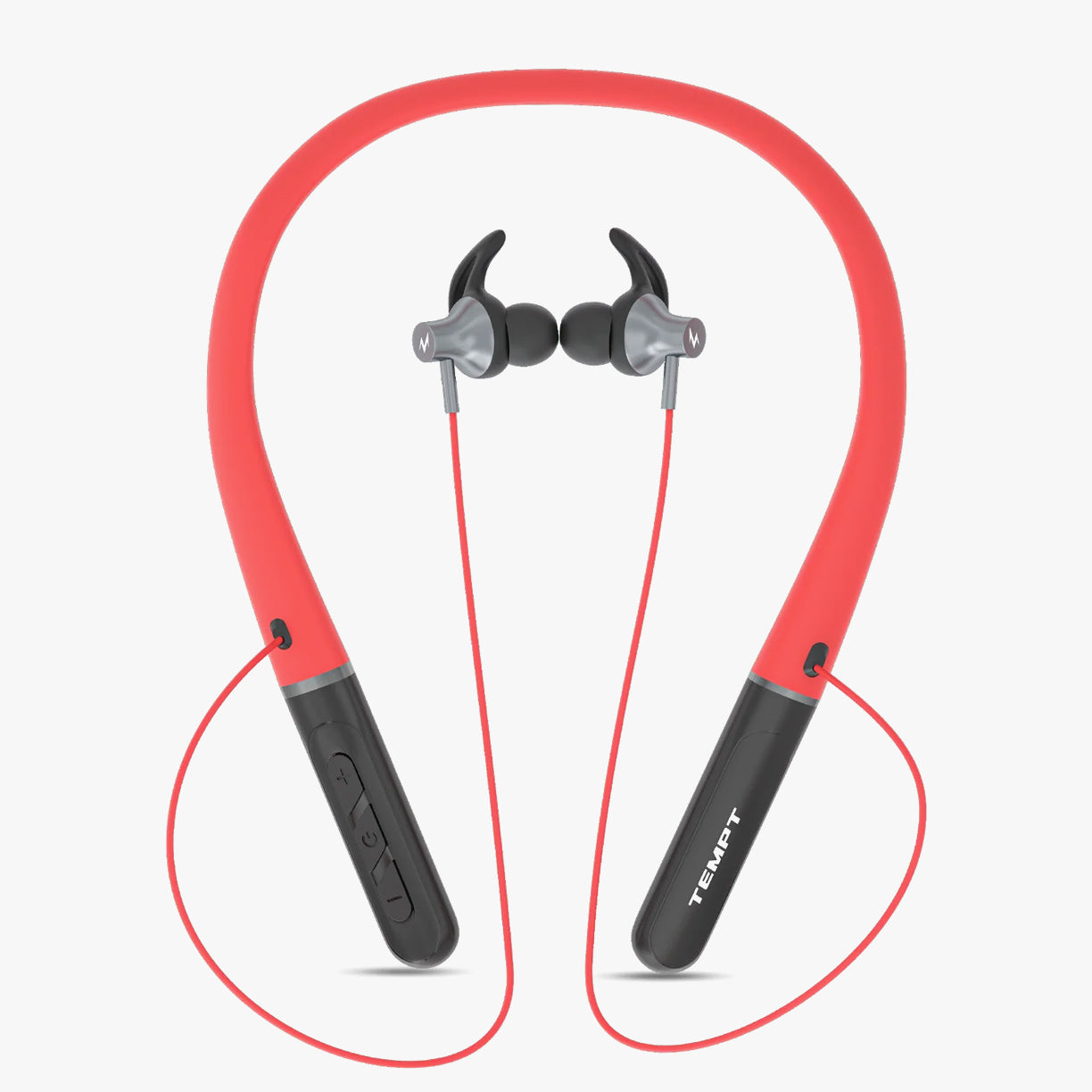Tempt Spirit Bluetooth Neckband - Red