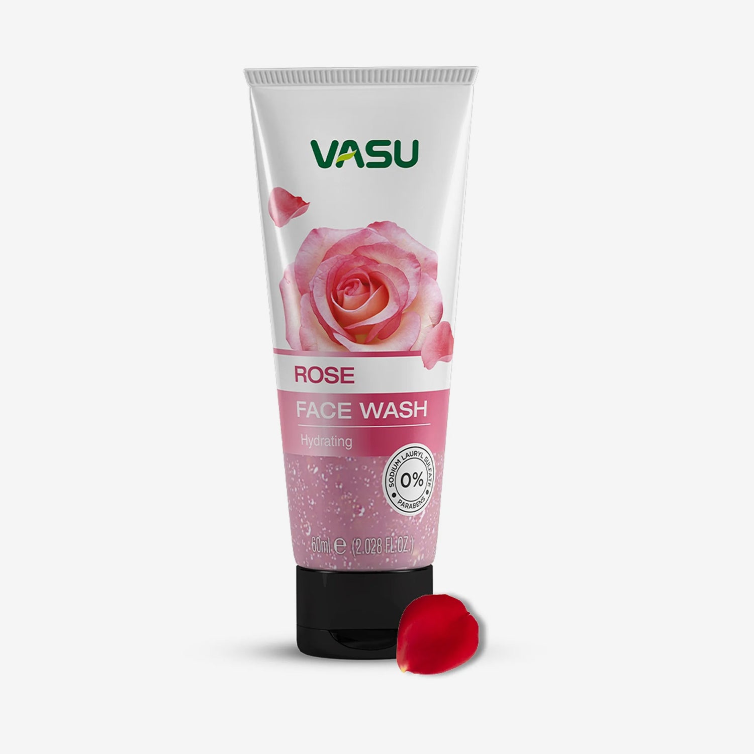 Vasu Rose Face Wash Hydrating - 60ml (Pack of 2)